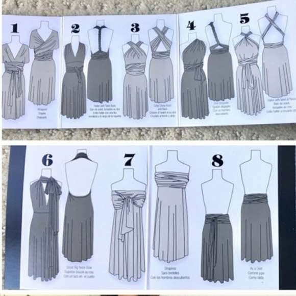 NWOT Multi - Way Wrap - Picture 4 of 12